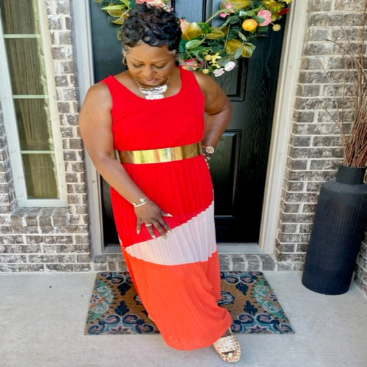 Lady VaVa Vermillion Maxi