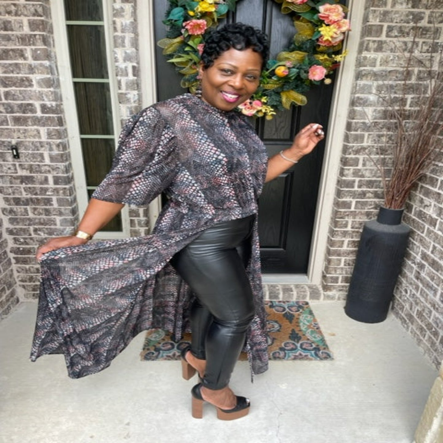 Lady Loving the Skin She In