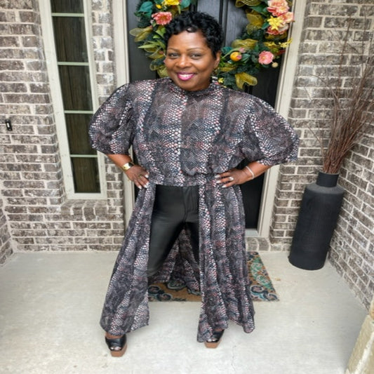 Lady Loving the Skin She In