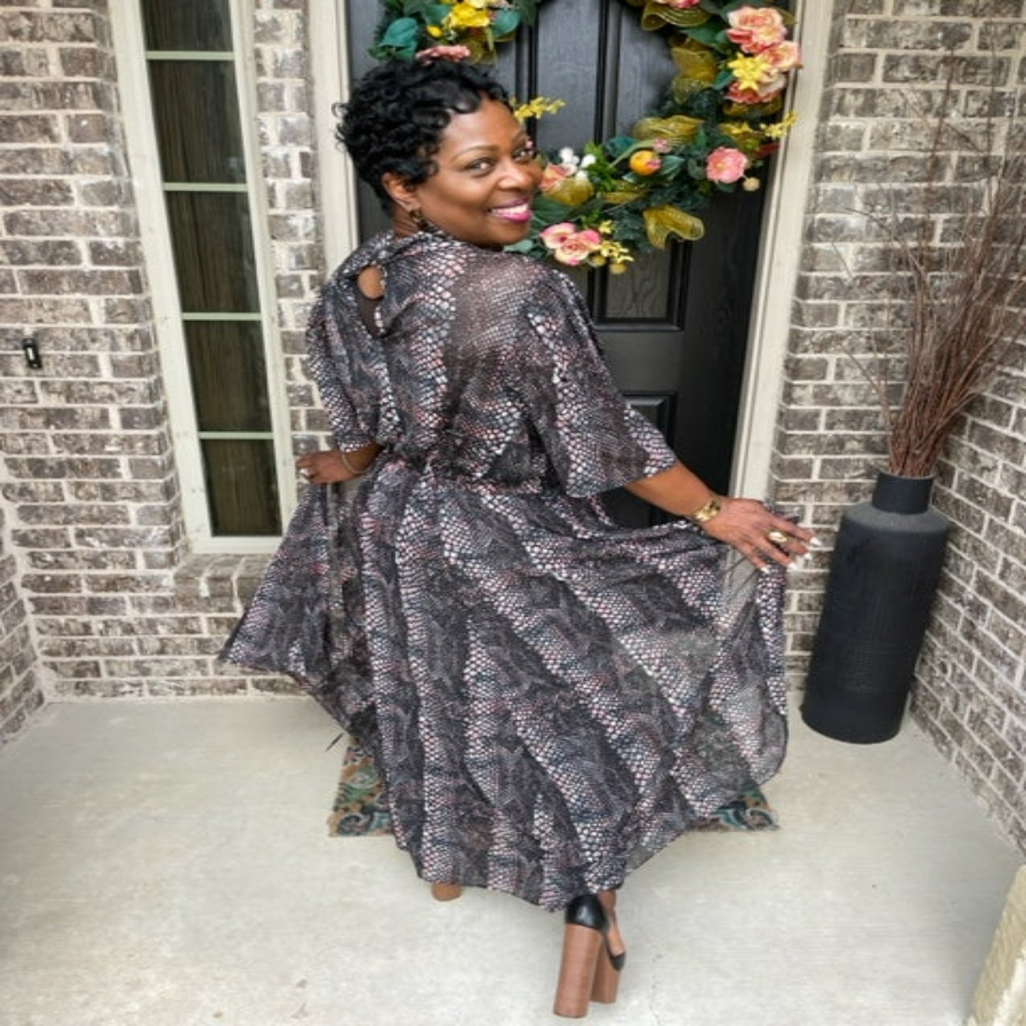 Lady Loving the Skin She In