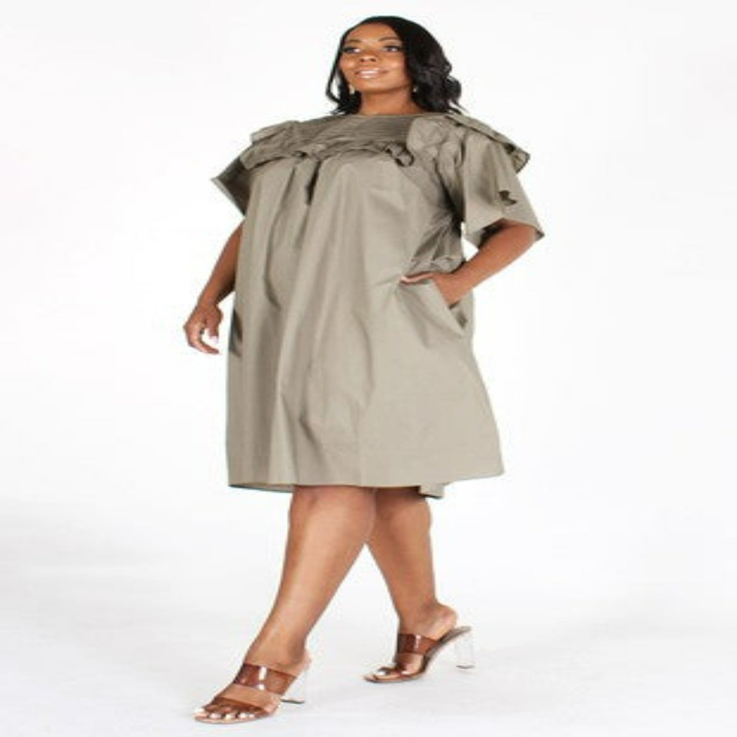 Madam Black Ruffle Butterfly