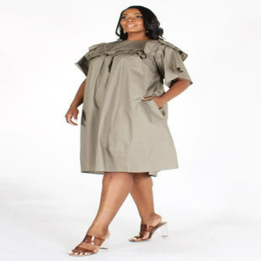 Madam Black Ruffle Butterfly