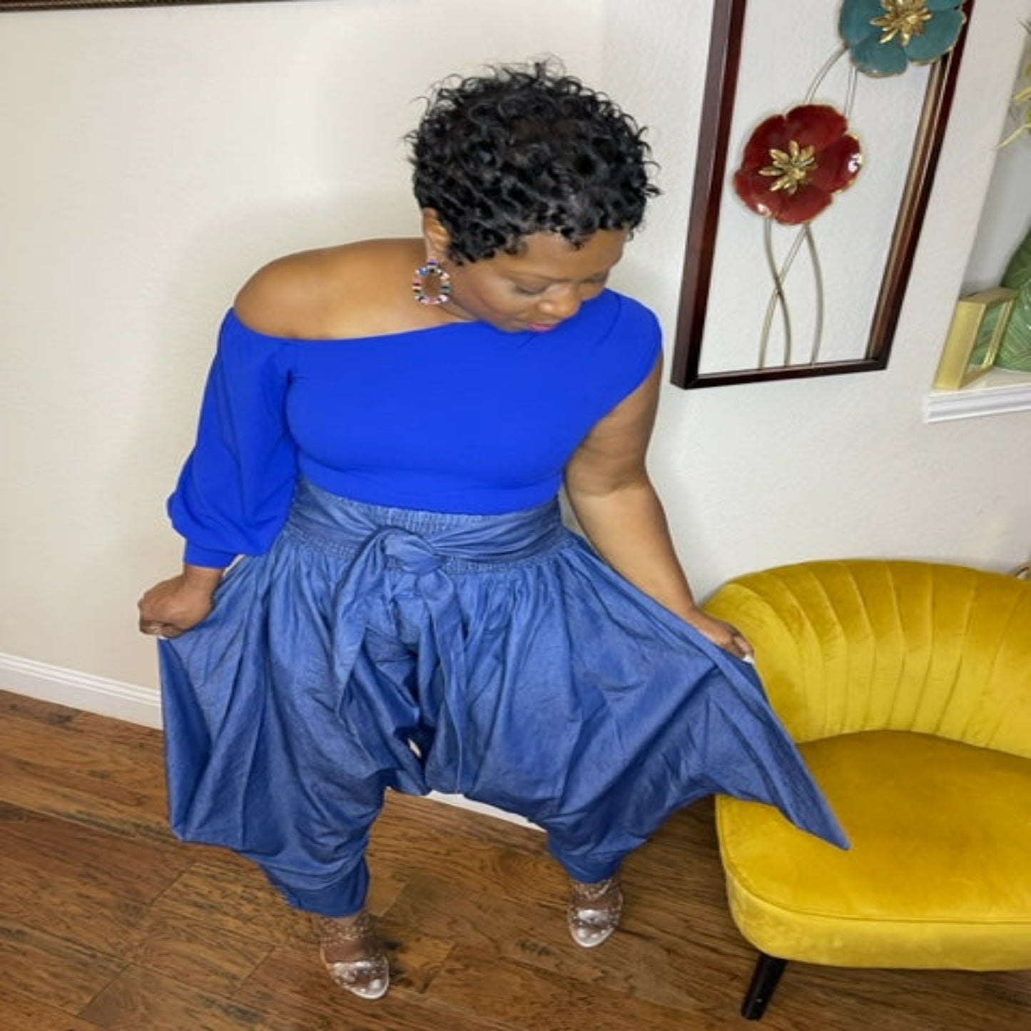 Madam Pamela James Harem Pants