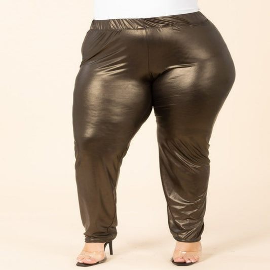 Countess Faux Noir Leggings