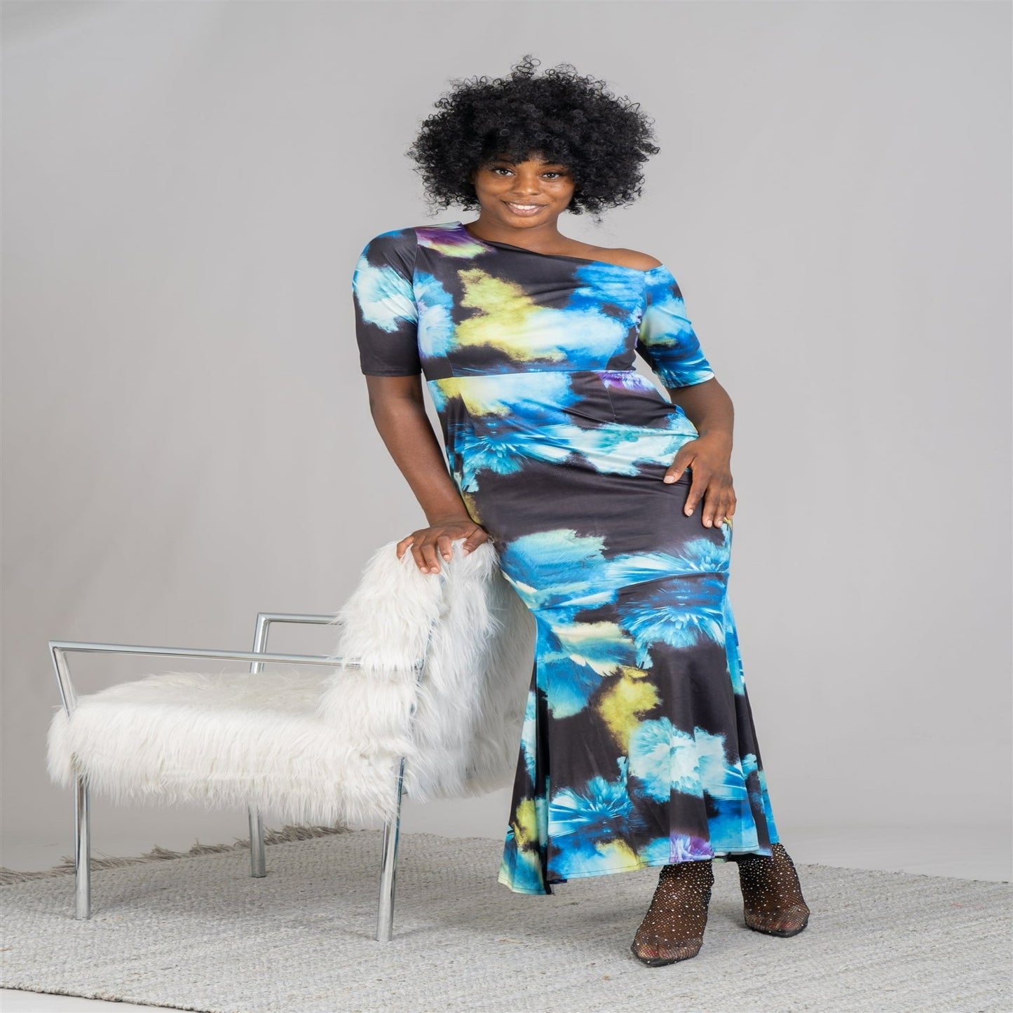 Madam Got the Bleus Maxi