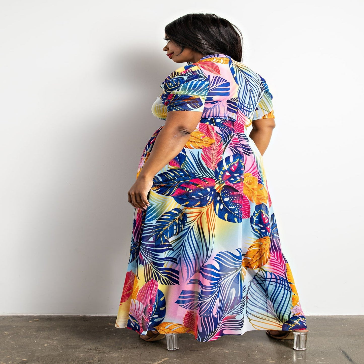 Queen Tropical Delight Maxi Top