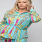 Queen Aqua 2pc Pant Set