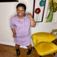 Lady Lavender Stud Pearls