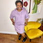 Lady Lavender Stud Pearls
