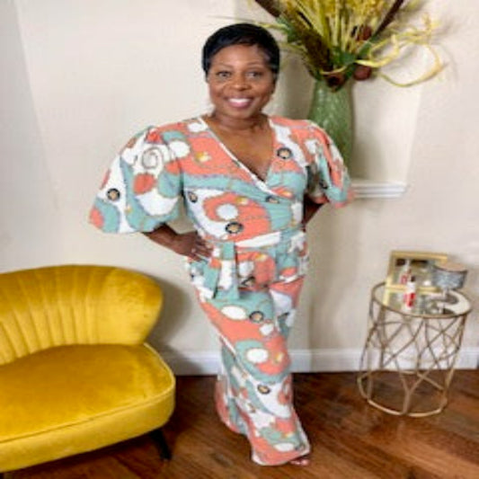 Lady Melonaide 2pc Pant Set