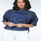 Lady Denim Flower