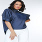 Lady Denim Flower
