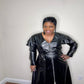 Lady Gloria Faux Leather Dress